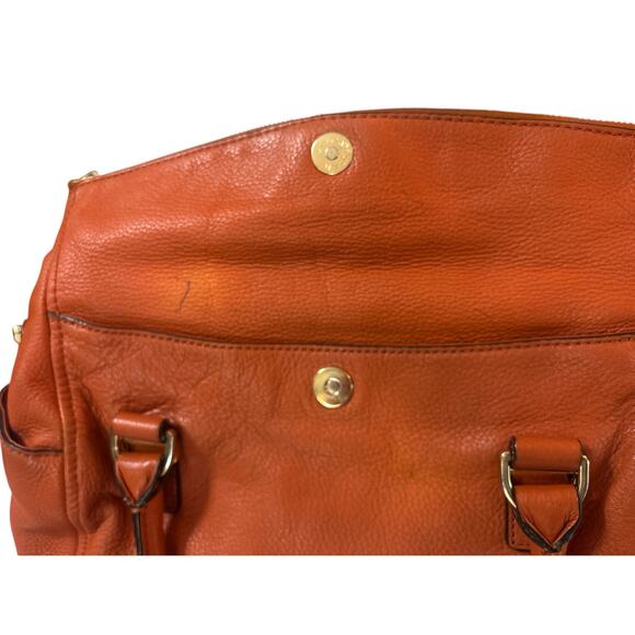 Michael Kors Orange Tassel Purse - Picture 6 of 9